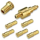 Daniboot Set 1x Aufpumpadapter für Fender von Majoni und 5X Ventil für TALAMEX und Majoni