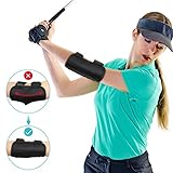 Yosoo Golf Trainingshilfe, Golf Schwungtrainer Elvow Ellbogen Trainingshilfen Golf Swing Trainer Aid Golfschwung Golf Schwungtraining für Anfänger Training mit Tok-Tok Sound Notifications