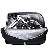 ROCKBROS Faltrad Transporttasche Klapprad Fahrrad für Flugzeug Auto 14 Bis 20 Zoll Bike Travel Bag mit Rucksack