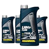 MANNOL 4 x 1L LHM+ Fluid/Hydraulikoel PSA B71 2710