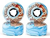 Moxi Fundae Rollen 57 x 34mm 92A (4er-Set) (Bday Cake (blau))
