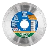 Pferd 68000012 Diamant-Trennscheibe PSF | 125 x 1,6 x 22,23 mm | Geschlossener Rand für sehr feine Schnitte, 125mm x 1.6mm