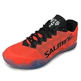 Salming Herren Hawk Squash/Handball Hallenschuhe, Weiß/Schwarz, 9