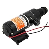lighteu DC 12V 45L/min SEAFLO Zerhackerpumpe/Fäkalienpumpe für Marine,Boote,Yacht,Wohnwagen, Camping, Outdoor, Garten.