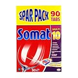 Spülmaschinen-Tabs Somat 10 Henkel (PACK=90 STÜCK)