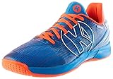 Kempa Herren Attack ONE 2.0 Handballschuh, kempablau/Fluo rot, 40.5 EU