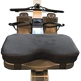Sitzkissen für Rudergerät - Memory Foam Waschbarer Ärmel Sport Horizontal Festes Fahrradkissen