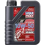 LIQUI MOLY 1502 Motorbike 4T Synth 10W-50 Street Race 1 l