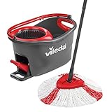 Vileda Turbo EasyWring & Clean Komplett Set, rot/grau