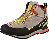 LA SPORTIVA Unisex-Erwachsene Boulder X Mid Trekking- & Wanderhalbschuhe, Mehrfarbig (Grey/Red 000), 44 EU