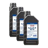 3x LIQUI MOLY 1117 Hydrauliköl HLP 46 1L