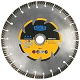 Tyrolit 474753 Diamant-Trennscheibe Premium DCU, Fast Cut, FC, 230 mm x 2.4 mm/12 mm