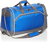 Amazon Basics - Sporttasche, Größe M, Königsblau