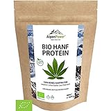 AlpenPower BIO HANFPROTEIN aus Österreich 600 g I 100% reines Hanfprotein ohne Zusatzstoffe I Vegan & Low Carb I Hochwertiges Eiweißpulver I Vielseitig anwendbar