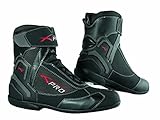 A-PRO wasserdichte Schuhe Motorrad Stiefel Sport Touring Roller Schwarz 45