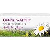 Cetirizin-ADGC Filmtabletten bei Allergien, 50 St. Tabletten