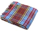 Tweedmill Decke, Schurwolle, kariert