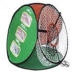 LONGRIDGE Golf Equipment 4 IN 1 Chipping NET, RED/White/Green/Black