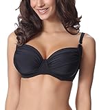 Merry Style Damen Bikini Oberteil P614W (Schwarz (9240), 90 B)