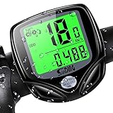 iKALULA Fahrradcomputer, Fahrradcomputer Kabellos 16 Funktionen Radcomputer wasserdichte LCD Geschwindigkeit Fahrradtacho Drahtloser Fahrrad Computer Tachometer für Radsport Realtime Speed Track