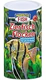 Perfecto Fish Zierfischflocken, Flockenfutter 1.000 ml 4er Pack (4 x 1000ml)