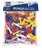 PGA Tour 200er Pack Castle Tees, Blau und Weiss, 21,5x18,5x5,5D cm