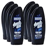 Duschdas Duschgel 250ml for men , 6er Pack (6 x 250 ml)