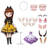 Yavso BJD Doll 1/6, 35cm Ball Jointed Doll SD Doll mit Vollem Zubehör Puppe Spielzeug Geschenk - Manly