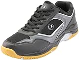 Ultrasport Sport Indoor Schuh,10068, Unisex - Erwachsene Sportschuhe - Indoor, Schwarz (Black/silver 200), EU 45