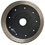 Profi Diamant-Trennscheiben Granit SUPERCUT von EDW, Ø 115 mm, 2er Spar-Set, Fliesentrennscheiben extra dünn, für: Fliesen, Feinsteinzeug, Keramik, Naturstein, Kacheln, Dachziegel