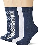 Schiesser Damen Multipack 5 Pack Damensocken Strümpfe Socken, Sortiert 2, 35-38 EU