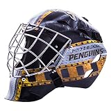 Franklin Sports Eishockey-Sammelartikel Torwart-Helm Mini, Design: Logo Einer NHL-Mannschaft, Unisex, 7784F19, Pittsburgh Penguins