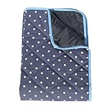 Just a Joy Babydecke Outdoor - Dunkelblau (gepolstert)