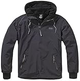 Brandit Herren Jacke Luke Windbreaker schwarz L