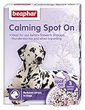 BEAPHAR UK 22111/3866 Beaphar Calming Spot On for Dogs (3 Pipettes)