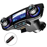 Bluetooth FM Transmitter Auto MP3-Player Handsfree Wireless Radio Audio Adapter mit Dual USB U Disk TF Karte AUX-Eingang Ausgang