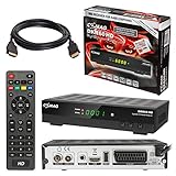 DVB-C HD-Kabelreceiver Comag DKR60 HD + HDMI Kabel (Full HD HDMI SCART USB)