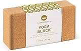 Lotuscrafts Yogablock Kork Supra Grip - ökologisch hergestellt - Yogaklotz aus Naturkork - Korkblock für Yoga und Pilates - Yoga Block für Anfänger und Fortgeschrittene