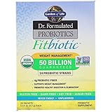 Garden of Life, Organic, Dr. Formulated Probiotics Fitbiotic, Unflavored, 20 Packets, 0.15 oz (4.2 g) Each