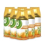 Air Wick Freshmatic Max Raumspray – Nachfüller für den Air Wick Freshmatic Max – Duft: Citrus – 6 x 250 ml Nachfüller