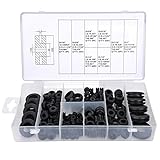 Gummitülle Sortiment Set Elektrischer Leiter Dichtungring Set für Draht, Stecker und Kabel, 180 Stück