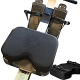 Sitzkissen Für Rudergerät - Memory Foam Waschbarer Ärmel Sport Horizontal Festes Fahrradkissen Komfortables Sitzkissen Für Indoor Rowing Rudergerät, Mit Abwaschbarem Bezug, Rutschfest Schweissfest