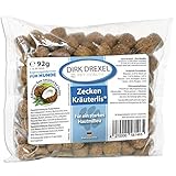 Dirk Drexel Zecken Kräuterlis für Hunde | vor, während und nach einem behandelten Zeckenbefall | Leckerlis mit Kräuterextrakten | natürliche Ernährung bei Zeckenbefall/Zeckenplage