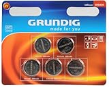 Grundig CR2430 Knopfzellen-Batterie (5-er Pack)