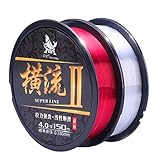 RONGXIN Nylon Angelschnur, Original Seide Super Stark 150 Meter Angelschnur