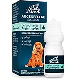 Vital-Friend – sanfte Augenpflege & Augenreinigung für Hunde - Konservierungsmittelfrei - befeuchtende Augentropfen, Schutz, Pflege, 10 ml