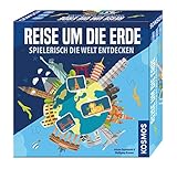 Kosmos 692773 - Reise um die Erde, Spielerisch die Welt entdecken, Geografie-Spiel, ab 8 Jahre