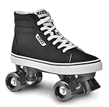 Roces Erwachsene Ollie Rollerskates Rollschuhe Street, Schwarz/Weiß, 42