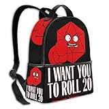 AOOEDM Ich möchte, DASS Sie einen multifunktionalen Rucksack für Damen- und Herren-Schultaschen mit dem Kettle Pocket Backpack Rollen