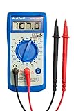 PeakTech 1070 – Digitales Multimeter CAT III mit LCD-Display & Licht, TÜV/GS, Batterietester, Handmultimeter, Voltmeter, Elektronisches Strommessgerät, Durchgangsprüfer, Spannungsmesser - Max 300V
